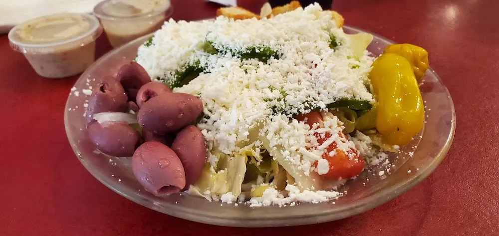 Greek Salad with Feta Cheese