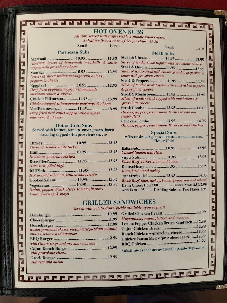 Calhoun House of Pizza Menu image 2